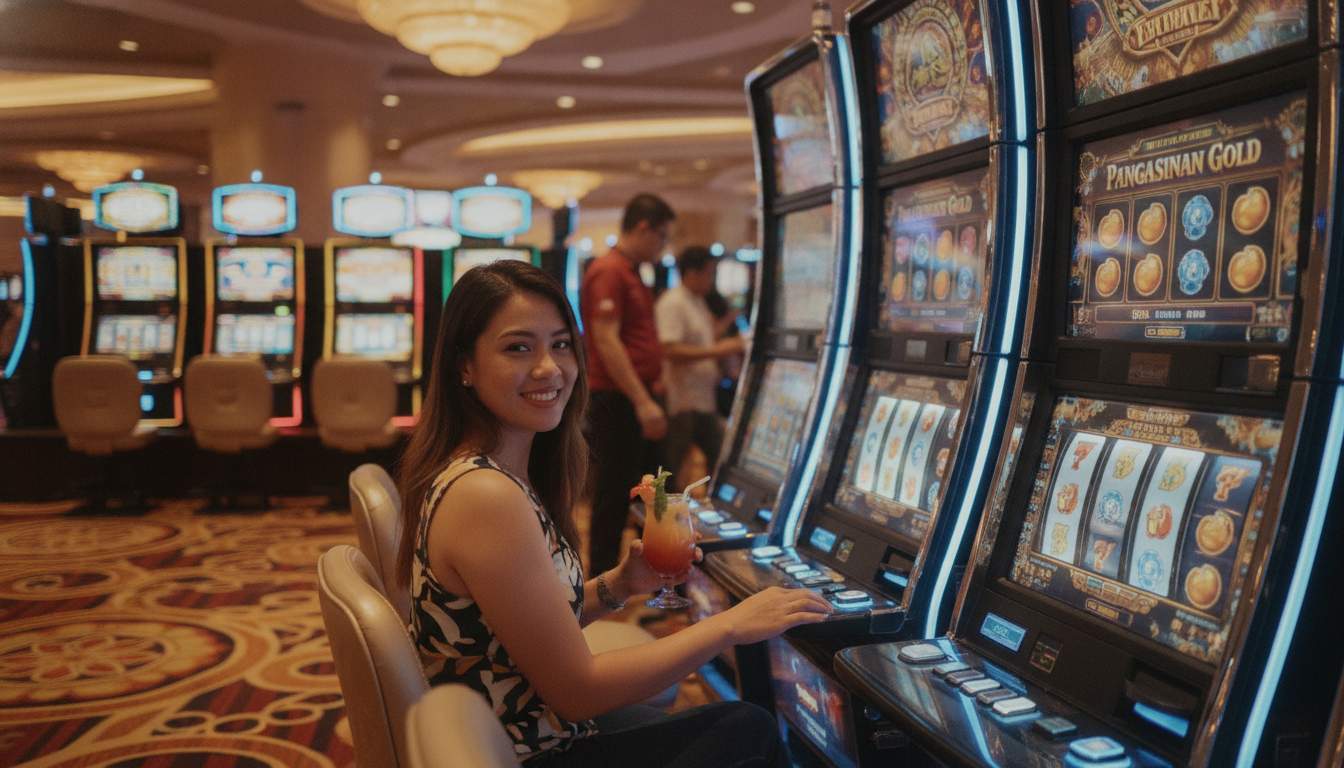 Diverse selection of slot games